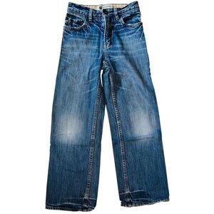 Gap Jeans Boys 10 Blue Loose Fit Straight Leg Baggy
